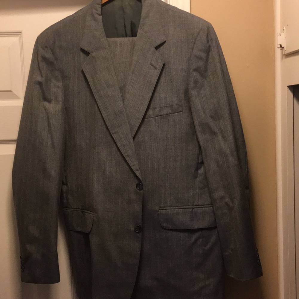 Vintage suit grey suit